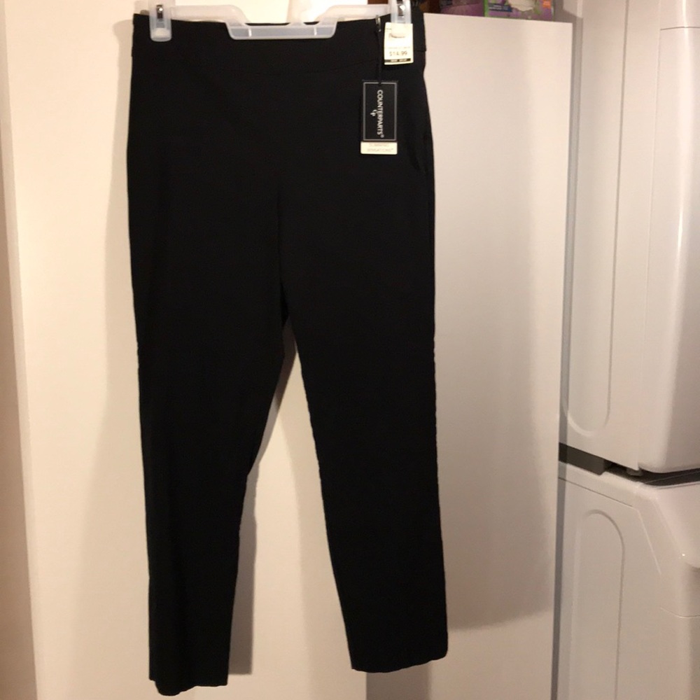 Black career pants NWT